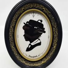 Disneyland Mary Poppins Silhouette - ID: jundisneyana20383 Disneyana