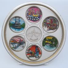 Disneyland Souvenir Metal Drink Tray - ID: jundisneyana21315 Disneyana