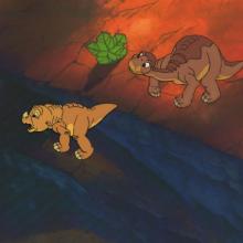 The Land Before Time Production Cel  - ID: juntime20178 Don Bluth