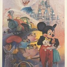 Tokyo Disneyland 5th Anniversary Print by Charles Boyer - ID: marboyer21035 Disneyana