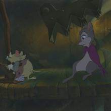Secret of NIMH Production Cel and Background - ID: marnimh21148 Don Bluth