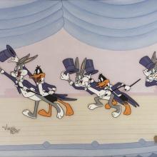 Bugs & Daffy Show Stoppers Hand-Painted Limited Edition Cel - ID: marvirgilross21047 Warner Bros.