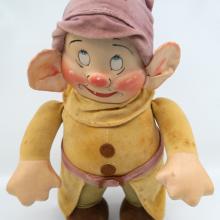 Snow White Dopey 1930s R.G. Krueger Doll - ID: novdisneyana20028 Disneyana