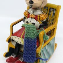 Minnie Mouse Tin Litho Rocking Toy - ID: novdisneyana20049 Disneyana