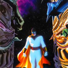 Space Ghost Limited Edition Giclee on Canvas Print by Alex Ross - ID: AR0330C Alex Ross