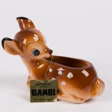 Bambi Ceramic Planter by Enesco - ID: Enesco0002 Disneyana
