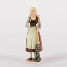 1950s Cinderella Ceramic Figurine by Goebel - ID: Goebel0022cindy Disneyana