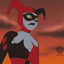 Harley Quinn Harley's Holiday Production Cel - ID: IFA6720 Warner Bros.