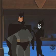 Batman and CatwomanCult of the Cat Production Cel - ID: IFA6724 Warner Bros.