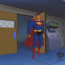 Superman Blasts from the Past Part II Production Cel & Drawing  - ID: IFA6725 Warner Bros.