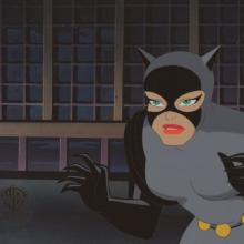 Catwoman Catwalk Production Cel - ID: IFA6737 Warner Bros.
