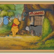 New Adventures of Winnie the Pooh Production Cel & Background - ID: apr22161 Walt Disney