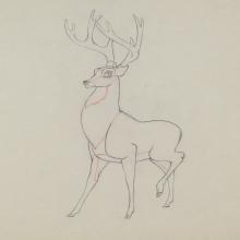 Bambi Great Prince Production Drawing - ID: aprbambi20221 Walt Disney