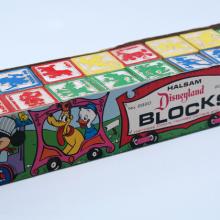 1964 Disneyland Toy Block Set by Halsam - ID: aprdisneyland21336 Disneyana