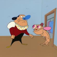 Ren and Stimpy Production Cel and Background - ID: aprrenstimpy22083 Nickelodeon