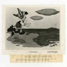 Pinocchio and Jiminy Cricket Illustration Theatrical Release Promotional Photograph - ID: aug22117 Walt Disney