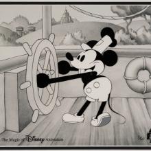 Steamboat Willie D23 Limited Edition Hand-Painted Cel - ID: aug22230 Walt Disney