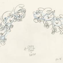Smurf Berry Crunch Drawing Collection - ID: aug22372 Hanna Barbera