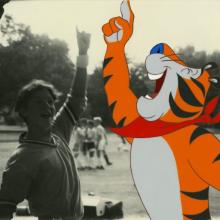 Frosted Flakes Cereal Tony the Tiger Commercial Production Cel - ID: aug22395 Commercial