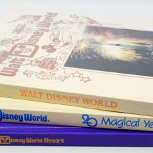 Collection of (3) Walt Disney World Souvenir Books - ID: augdisneyana20266 Disneyana