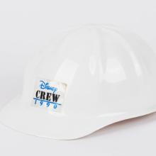 Disney Crew 1990 Construction Hard Hat - ID: febdisneyana21541 Disneyana