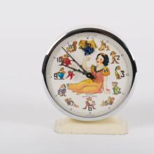 1960s Snow White and the Seven Dwarfs Alarm Clock - ID: febdisneyana21548 Disneyana