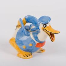 1930s Wade Heath Donald Duck Teapot - ID: febdisneyana21597 Disneyana