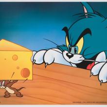 Tom and Jerry Cheese Thief Limited Edition Poster - ID: febmgm22210 MGM