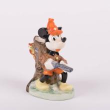 1950s Mickey Mouse Hunter Vase by Goebel - ID: goebel0041mick Disneyana