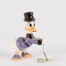 1956 Scrooge McDuck Ceramic Figurine by Hagen Renaker - ID: hagen00033scroo Disneyana