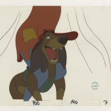 All Dogs Go to Heaven Itchy and Ann-Marie Production Cel - ID: janalldogs6123 Don Bluth