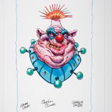 Killer Klowns from Outer Space Bombo Signed Print - ID: janchiodo22279 Pop Culture