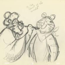 1950s Frosted Flakes Cereal Commercial Production Drawing - ID: jancommercial22061 Commercial
