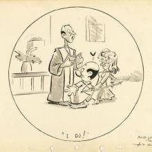 Disney Studios Wedding Gift Gag Drawing - ID: jandisneyana22018 Walt Disney
