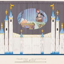 Disney on Parade Castle Elevation and Design Sample Board - ID: jandisneyland22153 Disneyana