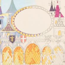 Disney on Parade Sleeping Beauty Castle Concept Painting - ID: jandisneyland22154 Disneyana