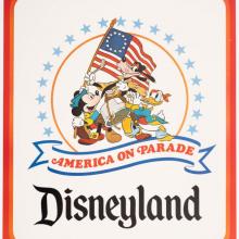 America on Parade Disneyland Poster - ID: jandisneyland22180 Disneyana