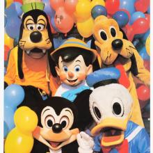 Disneyland Mascots & Balloons Poster - ID: jandisneyland22182 Disneyana