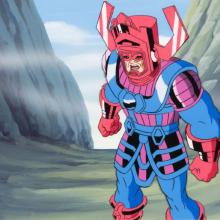 Fantastic Four Galactus Production Cel & Background - ID: janfantastic22113 Marvel