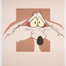 Wile E Coyote Up Close & Personal Limited Edition Poster - ID: janlooney22329 Warner Bros.