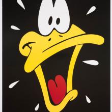 Daffy Duck Up CLose & Personal Limited Edition Poster - ID: janlooney22330 Warner Bros.