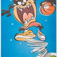 Taz Out of This World Basketball Limited Edition Poster - ID: janlooney22333 Warner Bros.