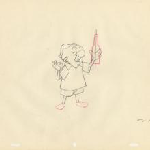 1950s Mr. Magoo Stag Beer Commercial Production Drawing - ID: janmagoo22041 UPA