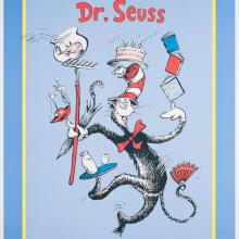 Cat in the Hat 1985 Dr. Seuss Limited Edition Poster - ID: janseuss22304 Dr. Seuss