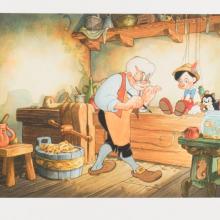 Toby Bluth Pinocchio Limited Edition Print - ID: jantoby22147 Walt Disney