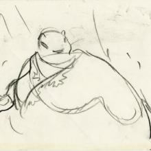 Mulan Rough Story Sketch by Chris Sanders - ID: jul22037 Walt Disney