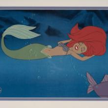 The Little Mermaid Ariel Production Cel - ID: jul22526 Walt Disney