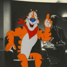 Frosted Flakes Cereal Tony the Tiger Commercial Production Cel - ID: julcommercial21295 Commercial