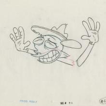Ren and Stimpy Canadian Kilted Yaksmen Production Drawing - ID: jun22101 Nickelodeon