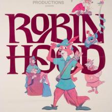 Robin Hood 1982 Re-release Promotional Poster  - ID: jun22219 Walt Disney